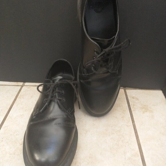 Dr Martens 1461 Mono Smooth Leather Oxford Shoes main image 9